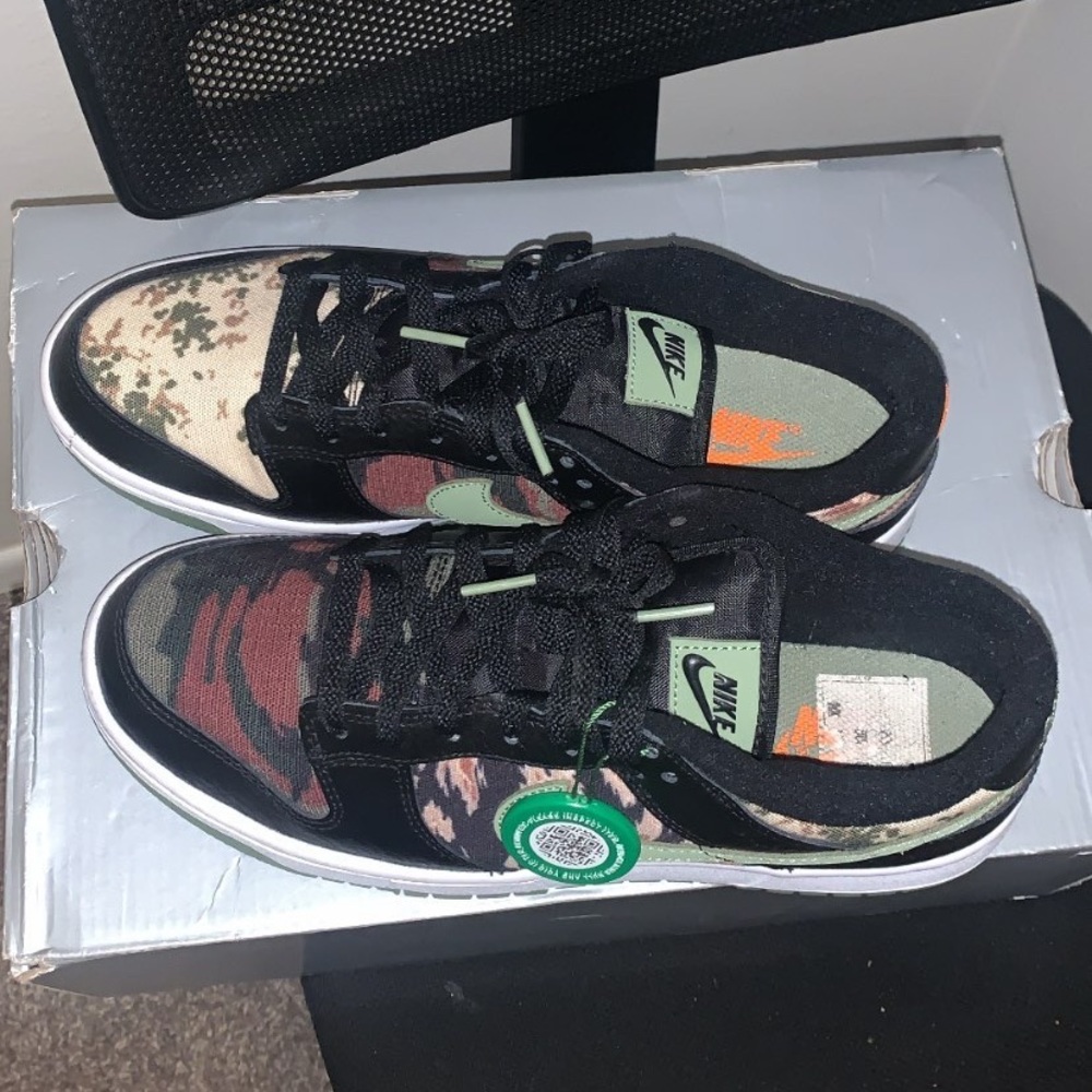 Camo SB dunk low